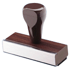 4 Line rubber Notary Stamp